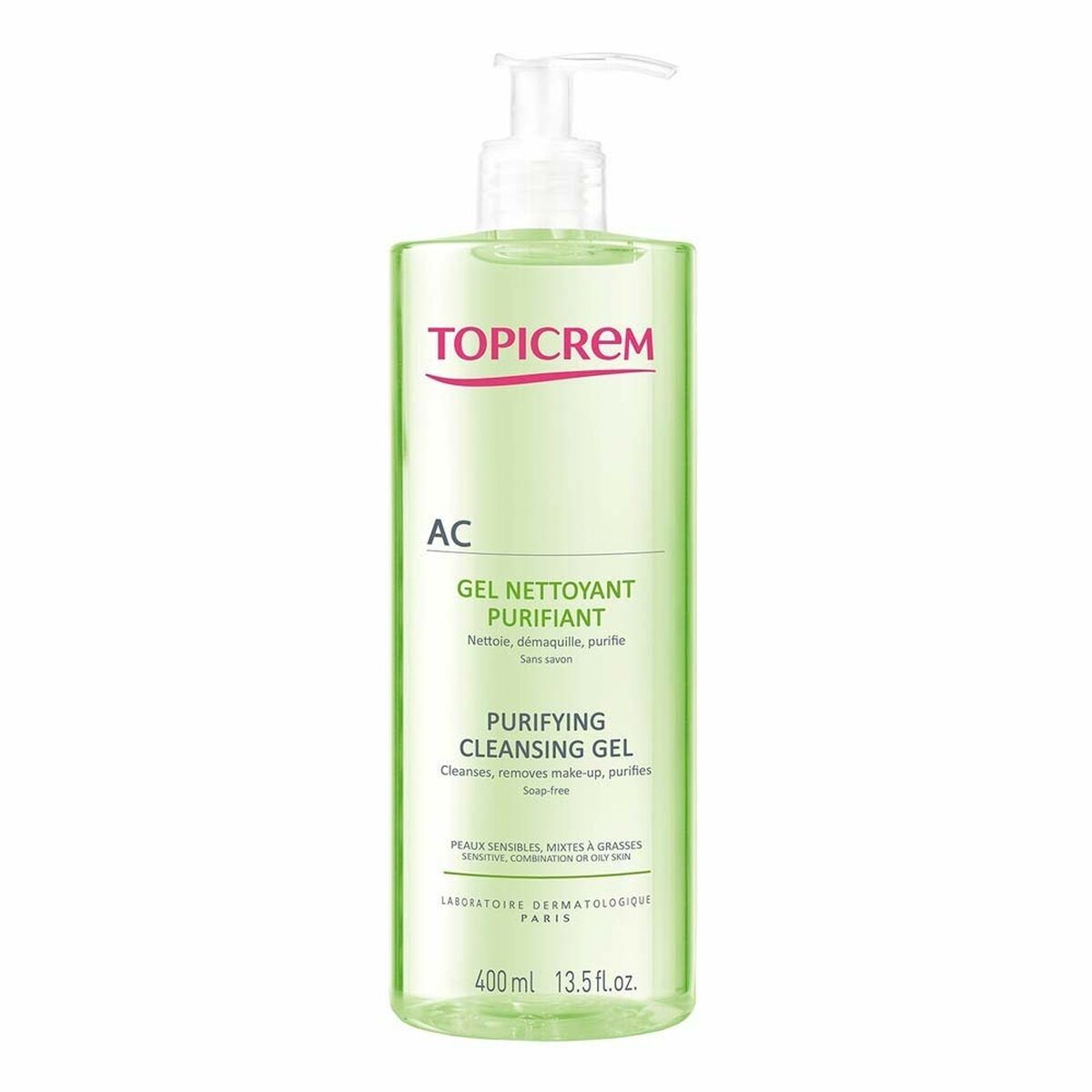 Rensende Krem Topicrem Ac 400 ml